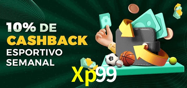 10% de bônus de cashback na Xp99